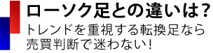 ローソク足との違いは？トレンドを重視する転換足なら売買判断で迷わない！